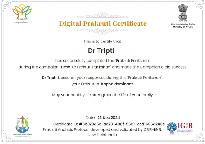 Dr. TRIPTI