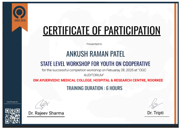 ankush raman patil